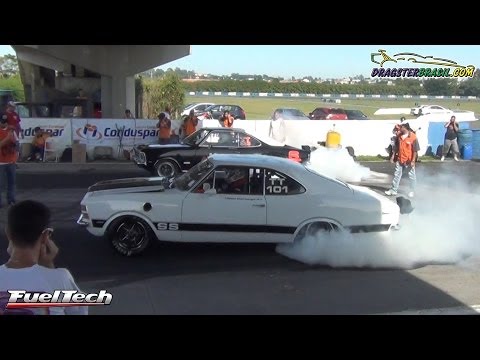 Opala 6 cil Turbo Celso Camargo - 1ª Arrancada Força Livre 2014