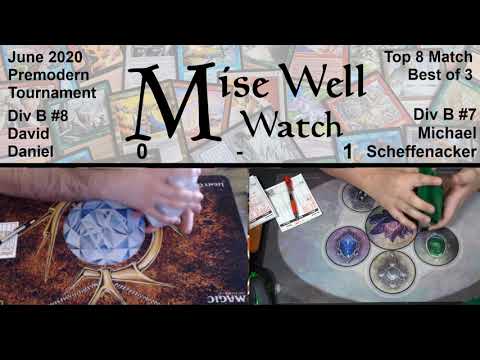 June 2020 Premodern Monthly - Top 8 Match - DracoBlast vs The Rock