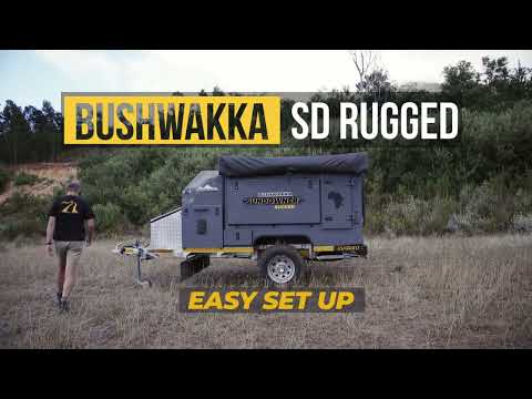 Bushwakka Sundowner Rugged | Easy Setup | 2 Sleeper Off road Camper Trailer