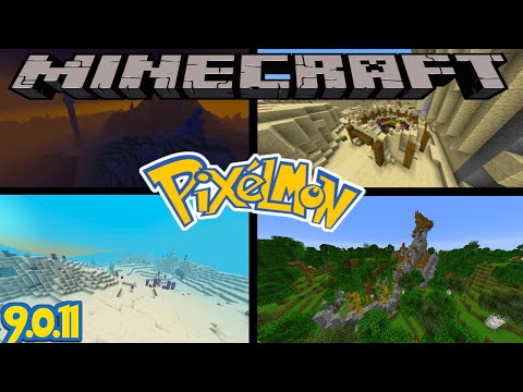 *NEW* PIXELMON MOD MASSIVE UPDATE - MINECRAFT 1.16.5 (MOD SHOWCASE) REFORGED VERSION 9.0.11