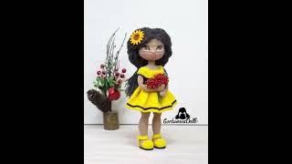 Amigurumi crochet doll pattern Michelle - English PDF