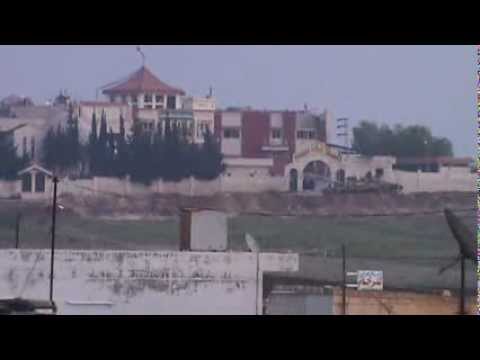 رصد واستطلاع لنقاط قوات النظام في حاجز المشفى الوطني في مدينة حلفايا في ريف حماة من قبل كتيبة عبد الله بن الزبير