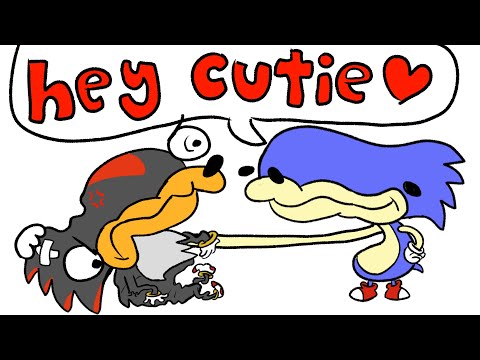 Sonic X Shadow are great "friends!"