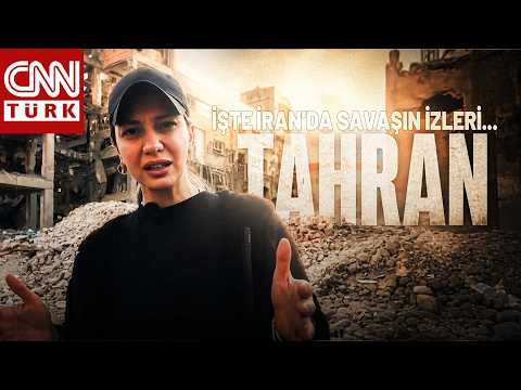 CNN TÜRK İran'da! Fulya Öztürk Savaşta Son Durumu Görüntüledi | CANLI HABER