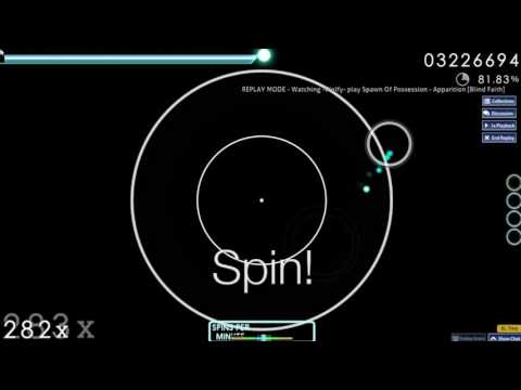 osu! Spawn Of Possession - Apparition 8* pass