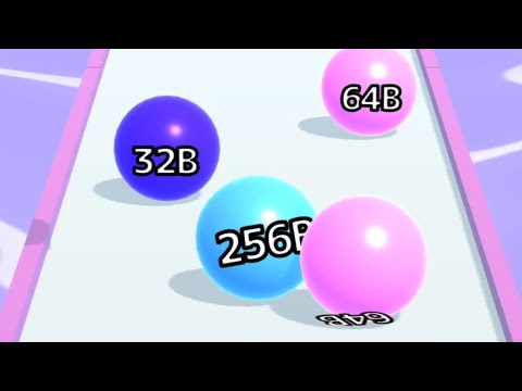 Ball Run 2048 - All Levels Gameplay Android, iOS| Infinity  NEW APK UPDATE | HSUI
