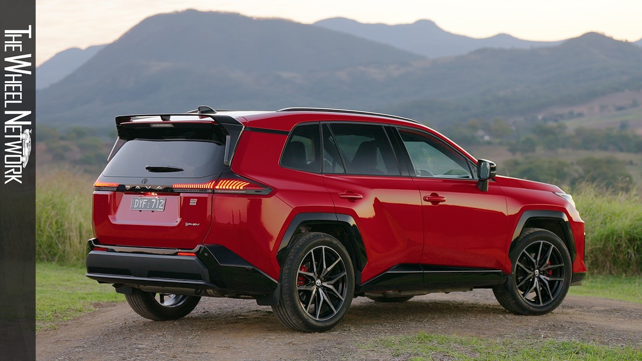 2026 Toyota RAV4 PHEV GR Sport | Feverish Red | Driving, Interior, Exterior (Australia) [4K]