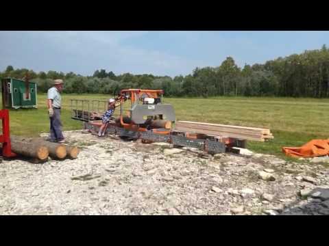 Sägen ist eine Leidenschaft, die Generationen umspannt ... Michel Belanger gibt uns einen Einblick