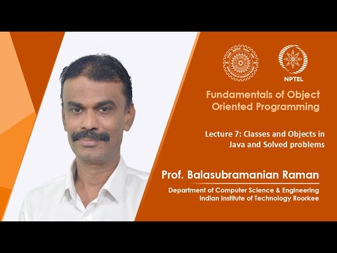 Lecture 1 Introduction to Object Oriented Programming