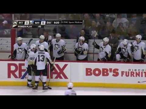 Kessel's power-play goal | Penguins @ Islanders