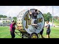 This Is Purdue - Watch The Big Bass Drum Crew's Tricks