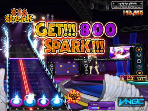 Audition Việt Nam - Guitar mode - Don't Give Up ( Lv4 Crazy )