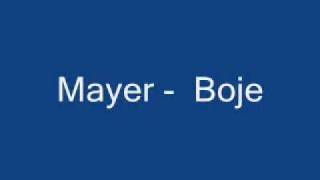 Mayer - Boje