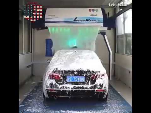 Automatic car wash in USA,   USA mai car ki dhulai kese hoti h(WATCH)
