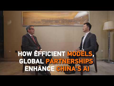 How efficient models, global partnerships enhance China's AI
