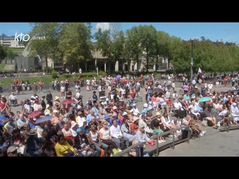 Chapelet du 1er août 2023 à Lourdes