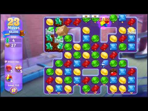 Wonka's World of Candy Level 311 - NO BOOSTERS + FULL STORY 🍫 | SKILLGAMING ✔️