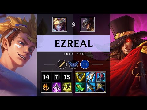 Ezreal Mid vs Twisted Fate - EUW Diamond Patch 25.13