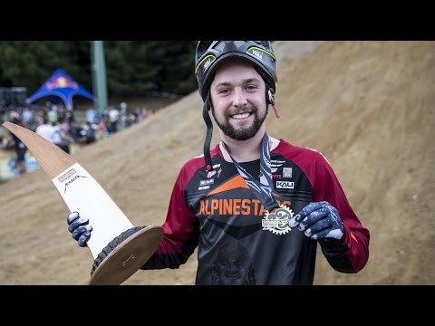 Nicholi Rogatkin's SAVAGE  Slopestyle MTB Victory Lap | Crankworx: Rotorua 2017