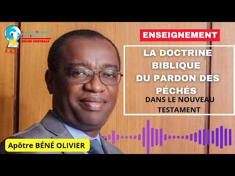 LE PARDON DES PECHES DANS LE NOUVEAU TESTAMENT
