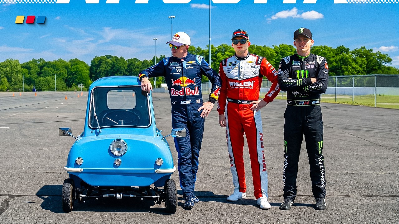 NASCAR Drivers Test World's Slowest Car