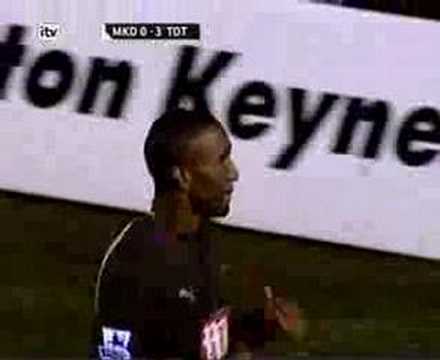 06.10.25 Mk Dons v Spurs 0-3 Defoe