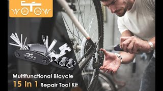 16 in 1 Bike Bicycle Home use Multifunctional Tools Tool set