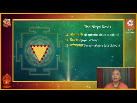 Day 55 - PART 2 | Sri Chakra Nitya Devis | Shri Devi Khadgamala Chant | Satsang with Sunder | KYG |