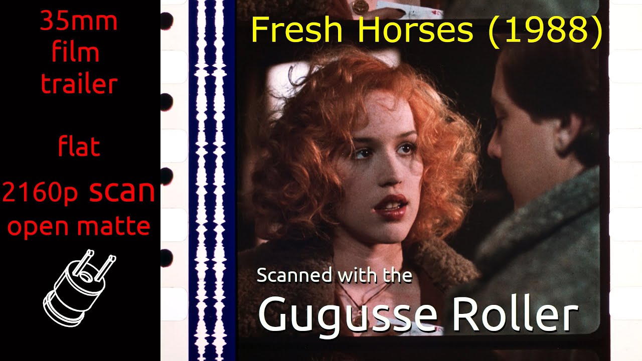 Fresh Horses (1988) 35mm film trailer, flat open matte, 2160p