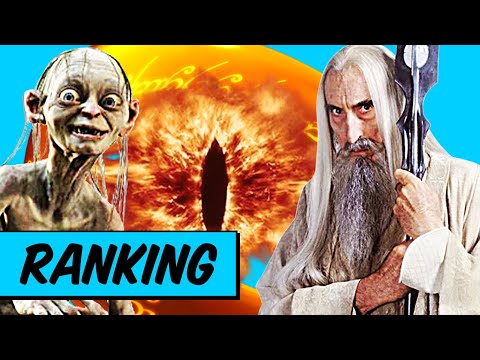 From trash to masterpiece - I rank the best LORD OF THE RINGS and HOBBIT VILLAINS | Ranking