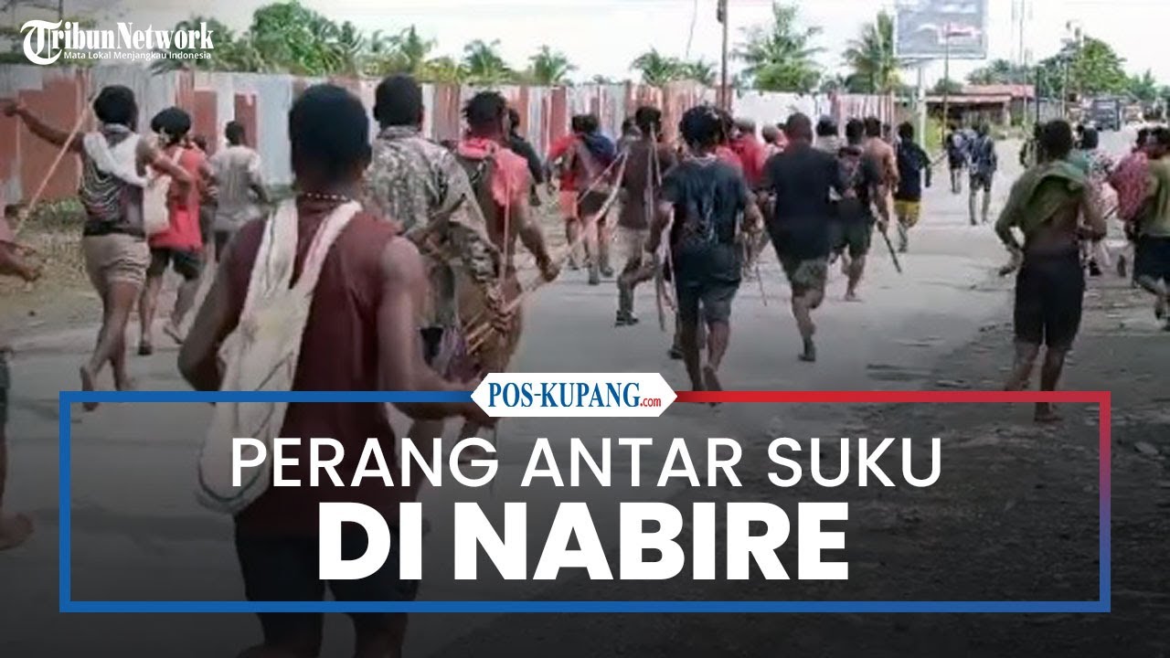 Perang Antar Suku Pecah di Nabire Papua Tengah