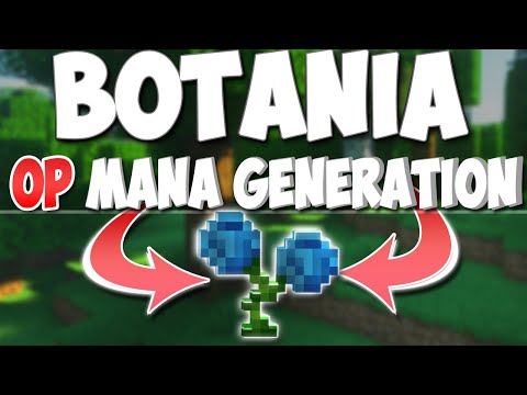 Botania on Mana Production: Mod Tutorial for Mana Gathering Tutorial German #minecraft