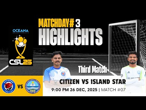 OCEANA CSL 2025 CITIZEN VS ISLAND STAR