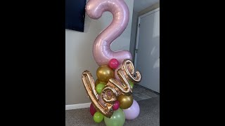 40 Inch Large Number Balloons Pink Mylar Foil Big Number 1 Giant Balloon Birthday Party Decor Review