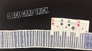 EASY 4 Aces Card Trick Anyone Can Do (Beginner Friendly)