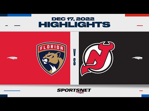 NHL Highlights | Panthers vs. Devils - December 17, 2022
