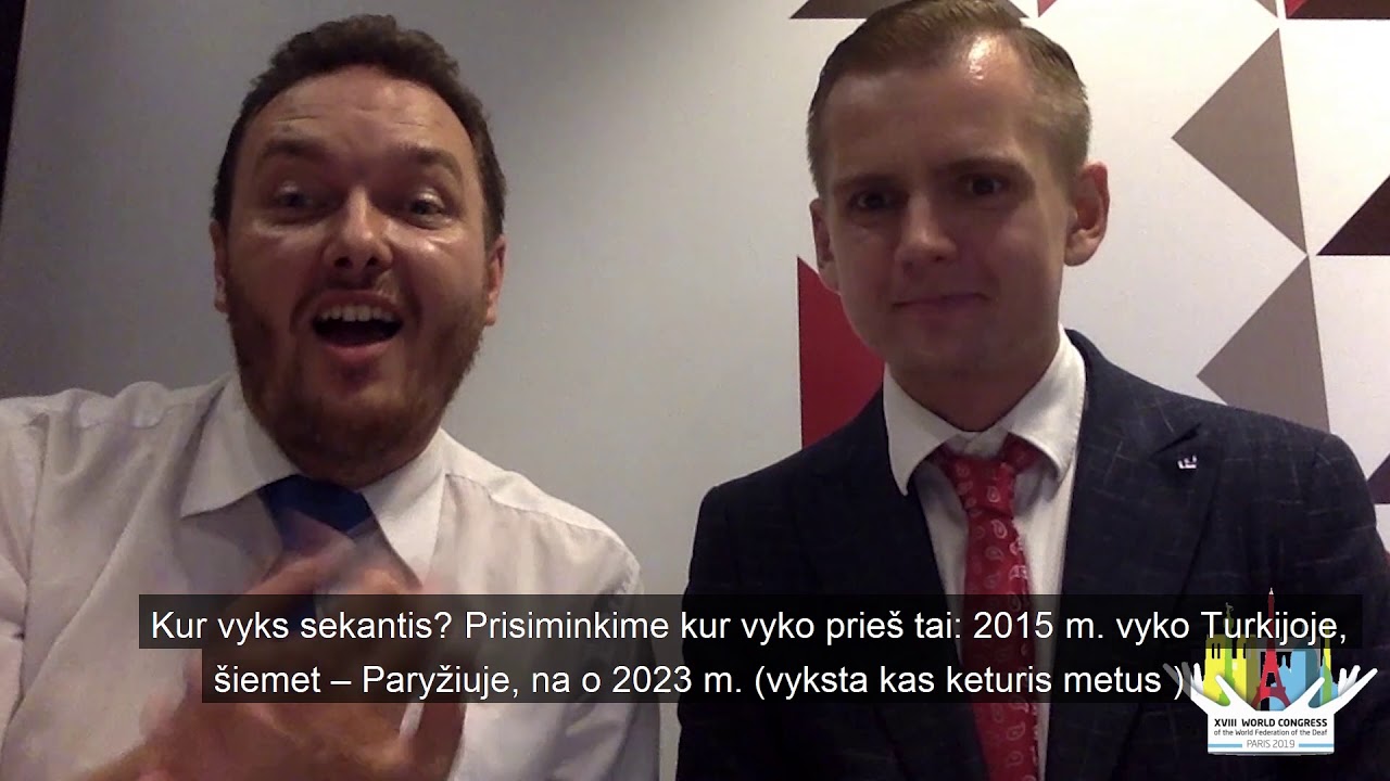 WFD Generalinė asamblėja 2019 liepos 21-22 d.