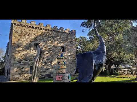 MIRADOIRO DO PORTO E CASTELO SANTA CRUZ LIANS OLEIROS A CORUÑA GALICIA 2021 01 31