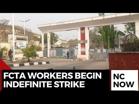 FCTA Workers Begin Indefinite Strike, Shut Down Abuja Offices
