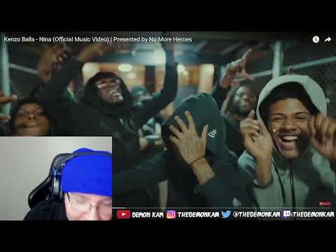 Demon Kam Reacts to Kenzo Balla - Nina (Official Music Video) | Presented by No More Heroes