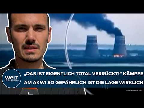 PUTINS KRIEG: "Das ist eigentlich total verrückt" Kämpfe am AKW? So gefährlich ist die Lage wirklich