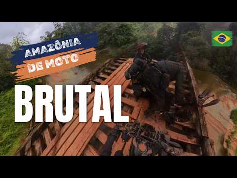 Entramos na Amazônia de Moto por Terra: Laranjal do Jari → Acarapí → Vista Alegre do Cupim | EP 02