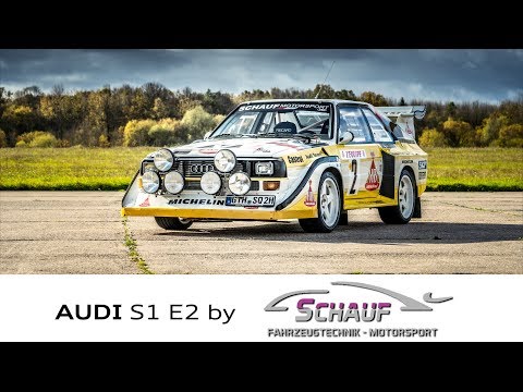AUDI S1 E2 5 Zylinder Turbo by SCHAUF Motorsport mit Fahrer Harald Demuth