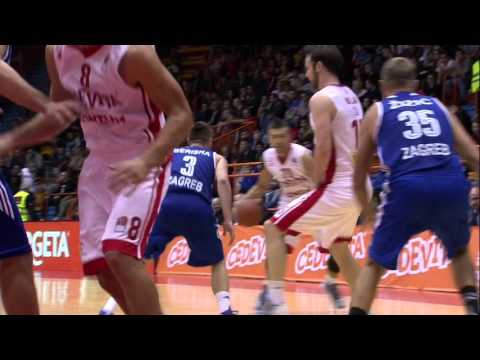 ABA Liga 2015/16 highlights: Cedevita - Cibona, R03 (6.10.2015)
