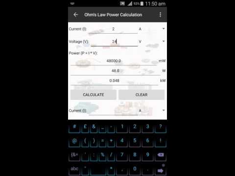 Electrical Calculations Video