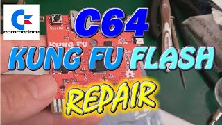 Commodore 64 (C64) Kung Fu Flash Cart Repair