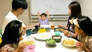 【ある日の食卓】末っ子長男を見守りながら食べる夕食