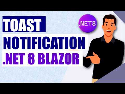 .NET 8 Blazor Toast Notifications - SHOW [success, danger, error and info toast notification]🌟