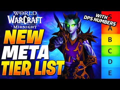 AFTER TESTING NEW META! RANKING BEST CLASSES! WoW Midnight Tier List (NEW META)