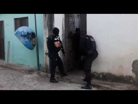 Operação Coridora no bairro de Nova Descoberta.